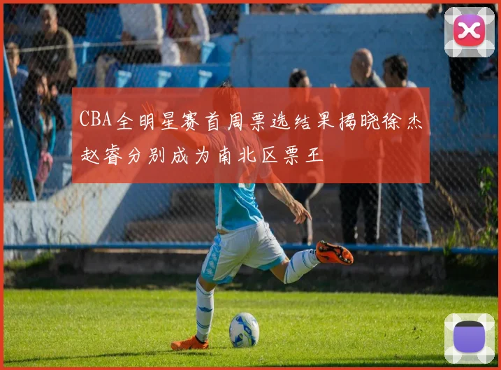 CBA全明星赛首周票选结果揭晓徐杰赵睿分别成为南北区票王